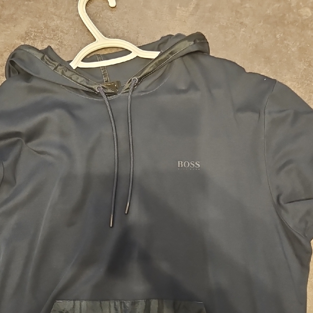 BOSS Navy Hoodie